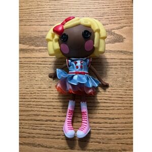 Lalaloopsy Dot Straight 2009 Doll Twinkle 12" With Blue Dress Pink Boots
